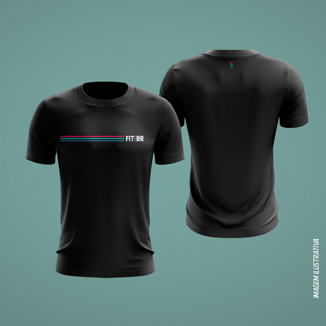 Camiseta Fitness Brasil – Listras – Fitness Brasil